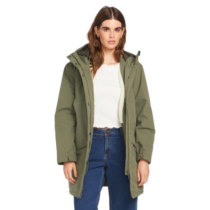 VOLCOM SOMESTONE 10K PARKA JACKET WINTERMOSS - Image 2