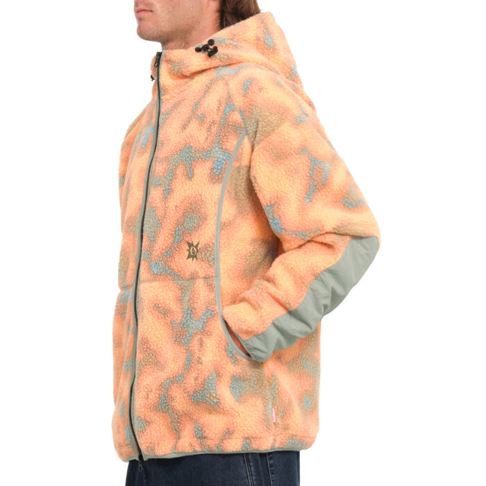 VOLCOM TT B IGUCHI ZIP FLEECE TIGERLILY - Image 3