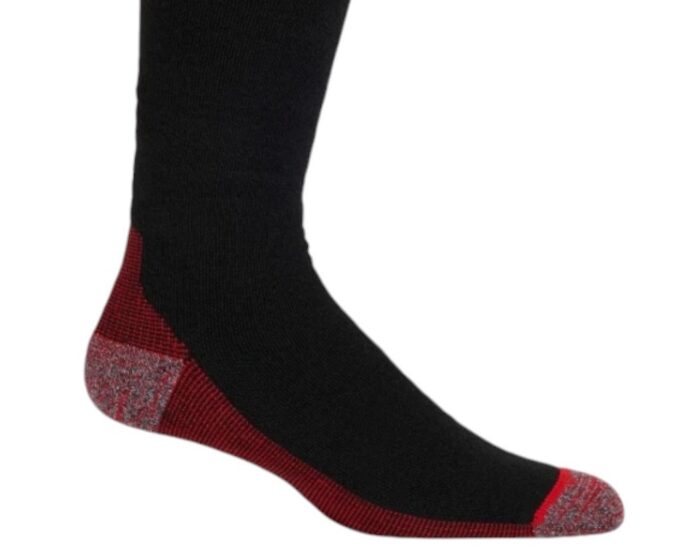 BURTON EMBLEM MIDWEIGHT SNOW SOCKS TRUE BLACK - Image 2