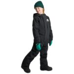 BURTON KIDS ONE PIECE SNOWSUIT TRUE BLACK - Image 2