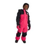 BURTON KIDS ONE PIECE SNOWSUIT TRUE BLACK AZALEA PINK - Image 3