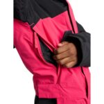 BURTON KIDS ONE PIECE SNOWSUIT TRUE BLACK AZALEA PINK - Image 8