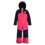 BURTON KIDS ONE PIECE SNOWSUIT TRUE BLACK AZALEA PINK