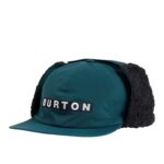 BURTON LUNCHLAP EARFLAP CAP DEEP EMERALD
