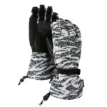 BURTON W PROFILE SNOW GLOVES ZEBRA CAMO