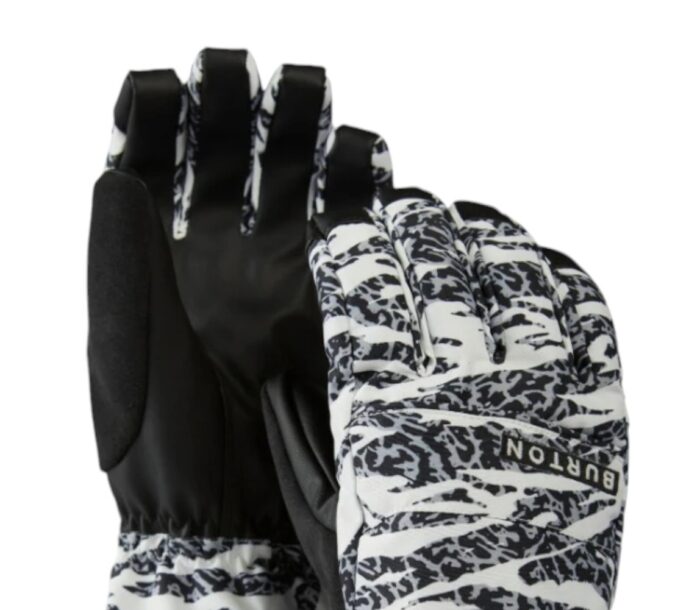 BURTON W PROFILE SNOW GLOVES ZEBRA CAMO - Image 2