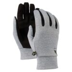 BURTON TOUCH N GO LINER GLOVES GRAY HEATHER