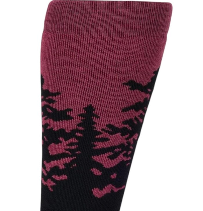BURTON W PERFORMANCE MIDWEIGHT SNOW SOCKS SUNRISE - Image 2