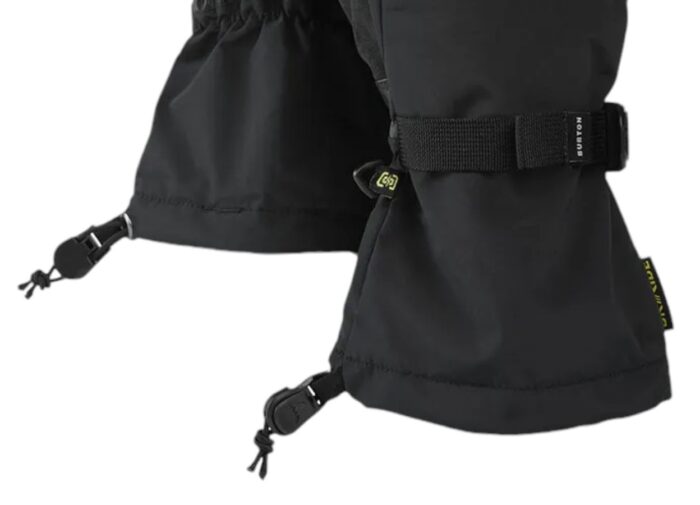 BURTON W PROFILE SNOW MITTENS TRUE BLACK - Image 3