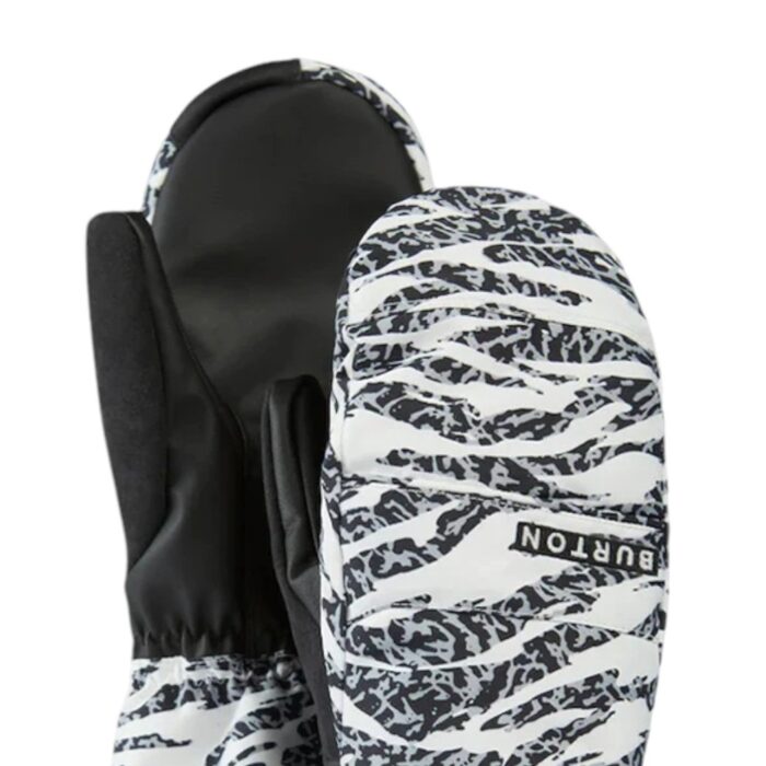 BURTON W PROFILE SNOW MITTENS ZEBRA CAMO - Image 2