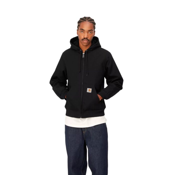 CARHARTT WIP ACTIVE JACKET BLACK RIGID - Image 4