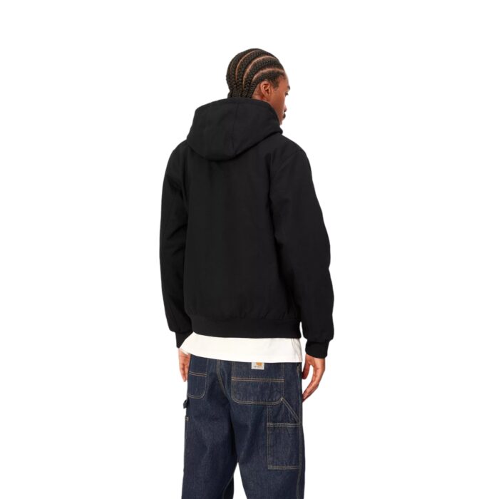 CARHARTT WIP ACTIVE JACKET BLACK RIGID - Image 6