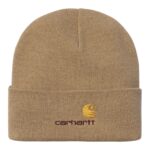 CARHARTT WIP AMERICAN SCRIPT BEANIE PEANUT