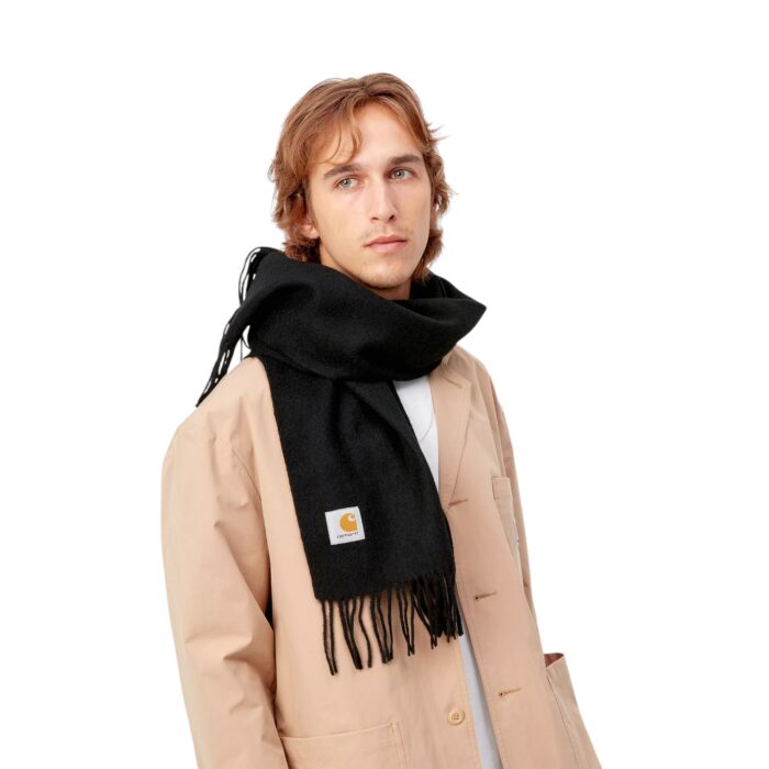 CARHARTT WIP CLAN SCARF BLACK - Image 2