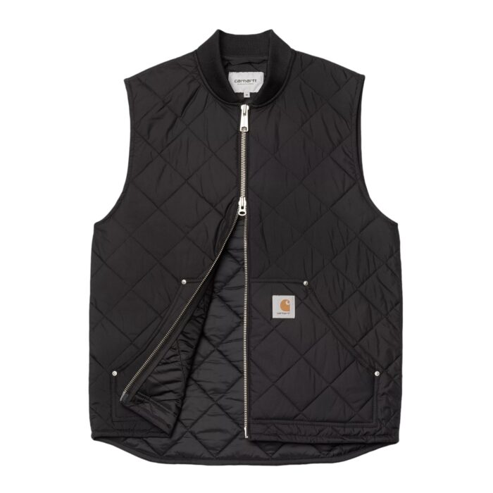 CARHARTT WIP MYTON VEST LINER BLACK - Image 6