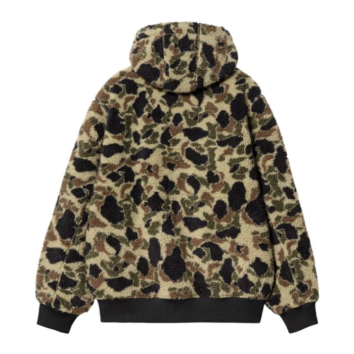 CARHARTT WIP OG ACTIVE LINER JACKET CAMO DUCK JACQUARD GREEN - Image 2