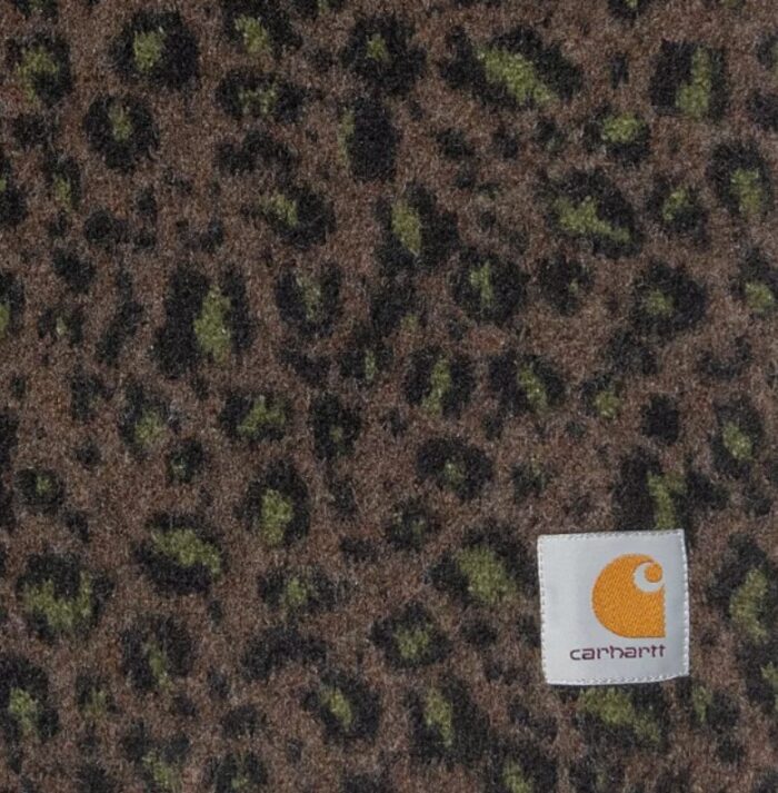 CARHARTT WIP PALMER SCRAF CAMO LEO JACQUARD TAMARIND - Εικόνα 3