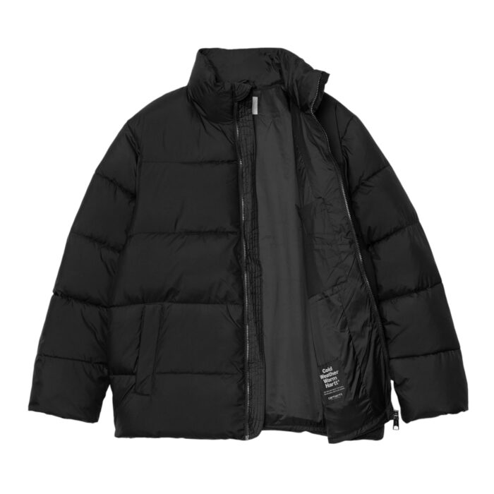 CARHARTT WIP SPRINGFIELD JACKET BLACK MISTY GREY - Image 3