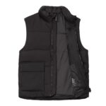 CARHARTT WIP SPRINGFIELD VEST JACKET BLACK MISTY GREY - Image 3