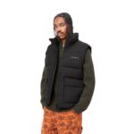 CARHARTT WIP SPRINGFIELD VEST JACKET BLACK MISTY GREY - Image 6