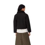 CARHARTT WIP W NEWKIRK JACKET BLACK CAMO LEO TAMARIND - Image 5