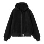CARHARTT WIP W OG ACTIVE SWEAT JACKET BLACK - Image 3