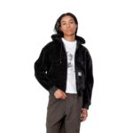CARHARTT WIP W OG ACTIVE SWEAT JACKET BLACK - Image 6