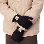 CARHARTT WIP WATCH GLOVES BLACK - Image 4