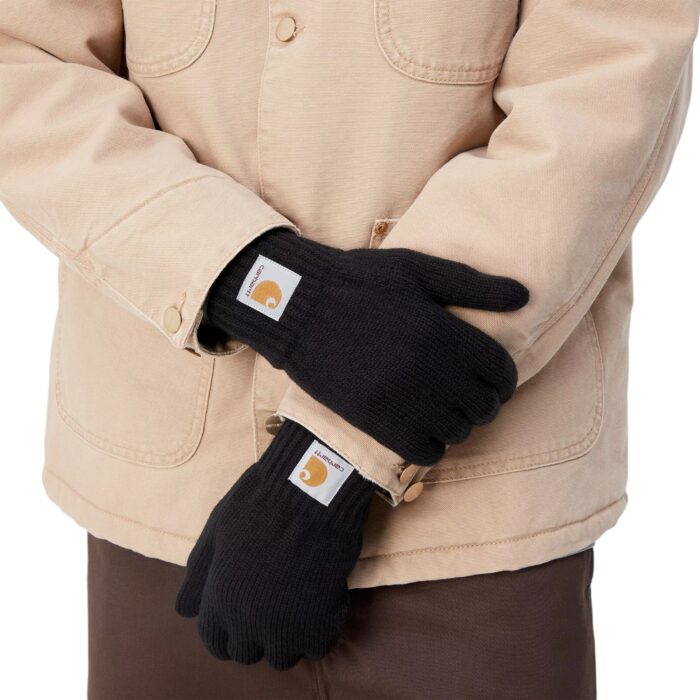CARHARTT WIP WATCH GLOVES BLACK - Image 4