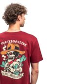 CIRCA CACTUS STATE T-SHIRT BURGUNDY - Image 3