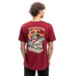 CIRCA CACTUS STATE T-SHIRT BURGUNDY - Image 2