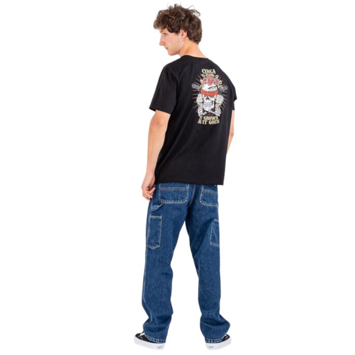 CIRCA CRESCIT EUNDO T-SHIRT BLACK - Image 5