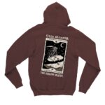 CIRCA THE FOOL HOODIE BURGUNDY - Image 2