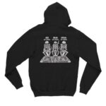 CIRCA WISE SKULLS HOODIE BLACK - Image 2
