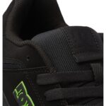 DC CENTRAL SHOES BLACK LIME GREEN - Image 5