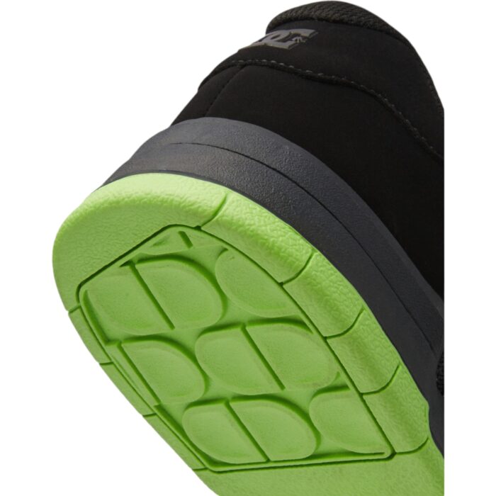 DC CENTRAL SHOES BLACK LIME GREEN - Image 8