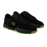 DC CENTRAL SHOES BLACK LIME GREEN - Image 3