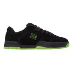 DC CENTRAL SHOES BLACK LIME GREEN