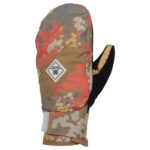 DC FRANCHISE WOMEN SNOW MITTENS FRACTAL CORAL