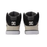 DC PURE HIGH TOP SHOES BLACK GREY BROWN - Image 5