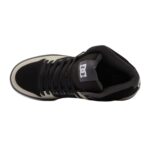 DC PURE HIGH TOP SHOES BLACK GREY BROWN - Image 3