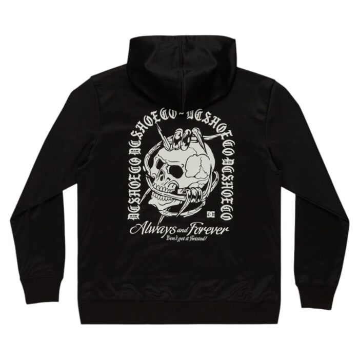 DC TWISTED HOODIE BLACK - Image 2
