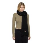 DICKIES RIB SCARF BLACK - Image 6