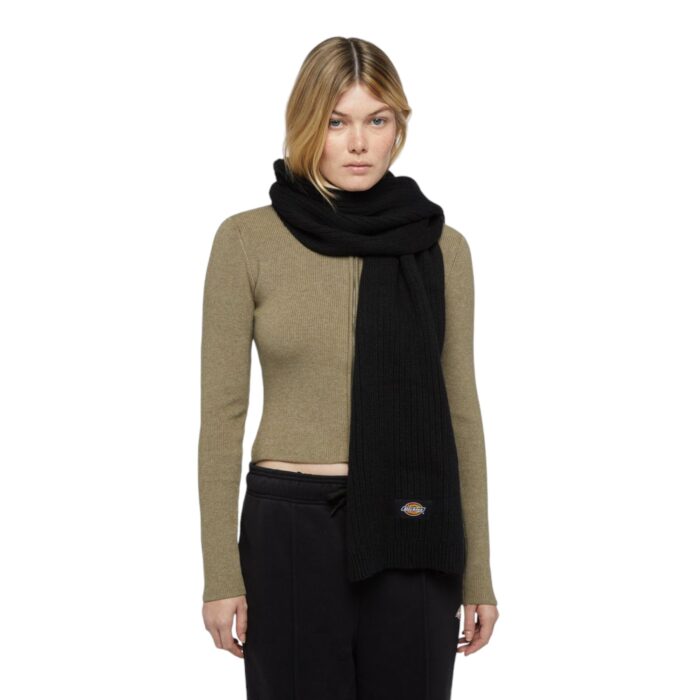 DICKIES RIB SCARF BLACK - Image 6