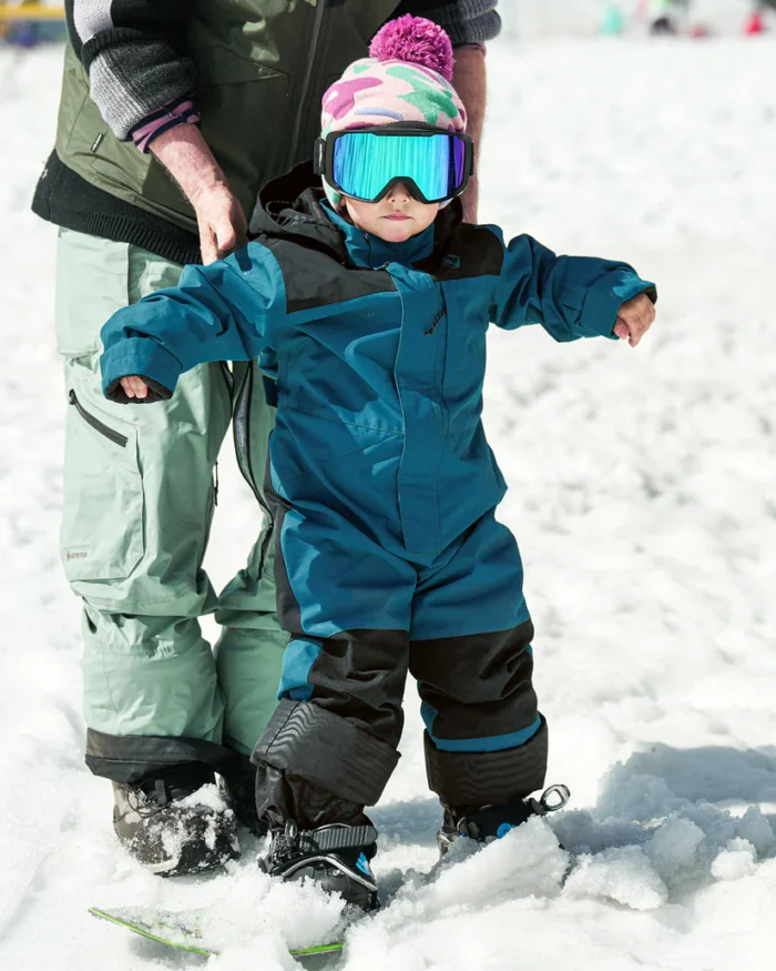 VOLCOM TODDLER ONE PIECE SNOWSUIT COBALT - Image 4