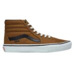 VANS SKATE SK8-HI DUCK CANVAS GOLDEN BROWN