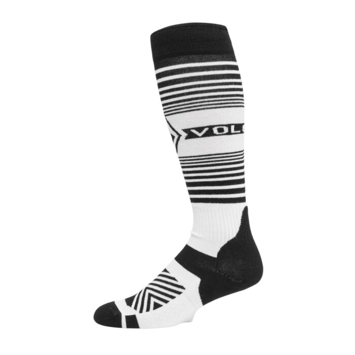 VOLCOM HORIZON WOOL BLEND OTC SNOW SOCKS WHITE - Image 3