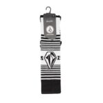VOLCOM HORIZON WOOL BLEND OTC SNOW SOCKS WHITE - Image 4