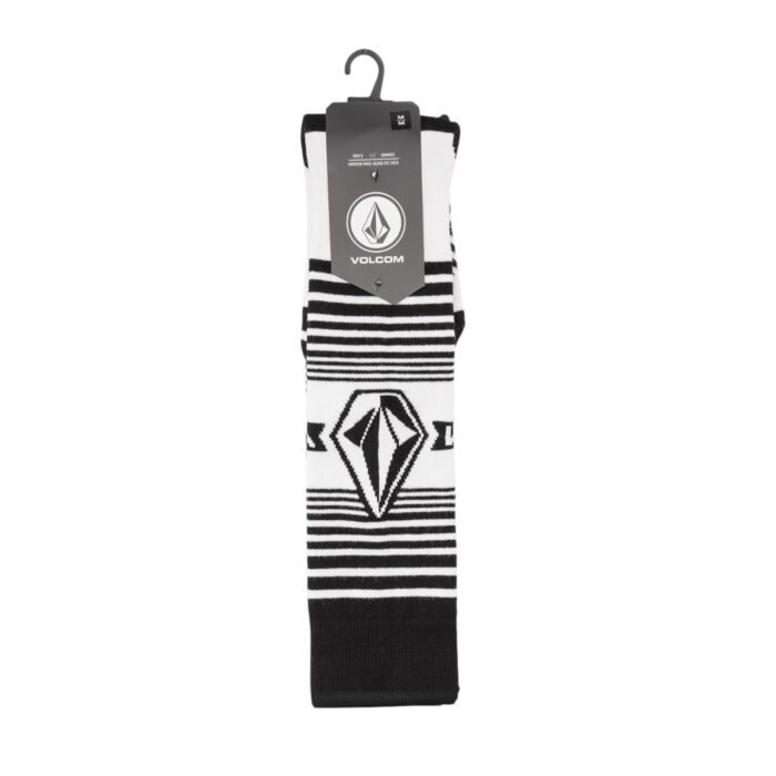 VOLCOM HORIZON WOOL BLEND OTC SNOW SOCKS WHITE - Image 4