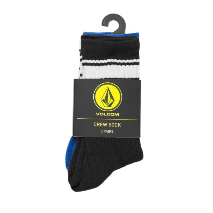 VOLCOM KIDS FULL STONE SOCKS 3PACK MULTI - Image 11